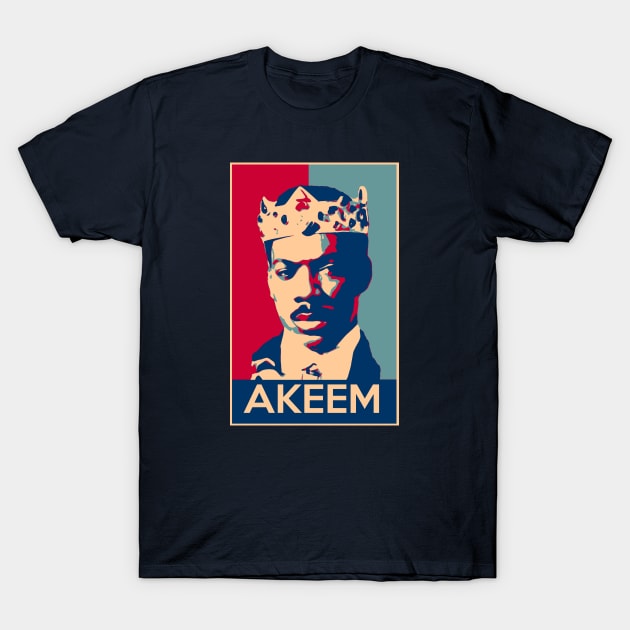 Akeem - Yes We Can T-Shirt by kevlight7542